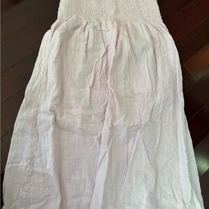 American Eagle Outfitters Soft Pink Textured Skirt